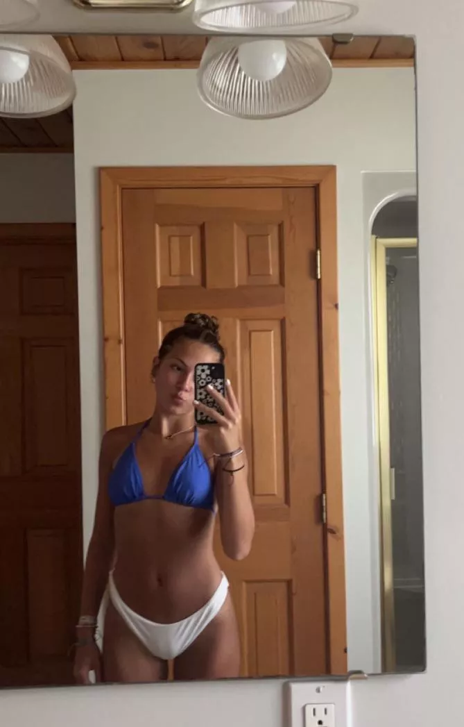 Blonde with a Cameltoe in a Bikini posted by theIRLfeeder