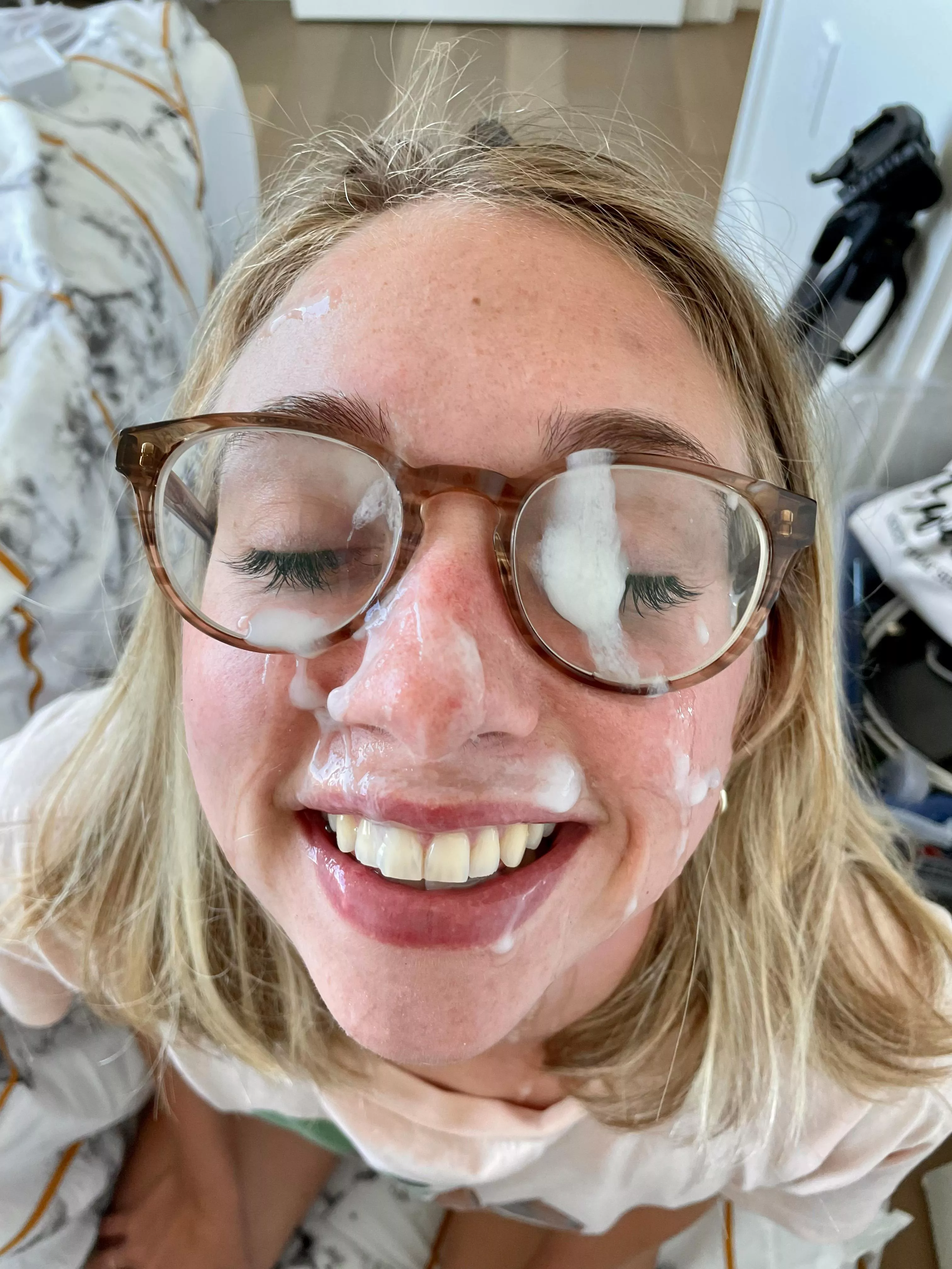 I gotta clean my glasses pretty often posted by itsmecatofficial