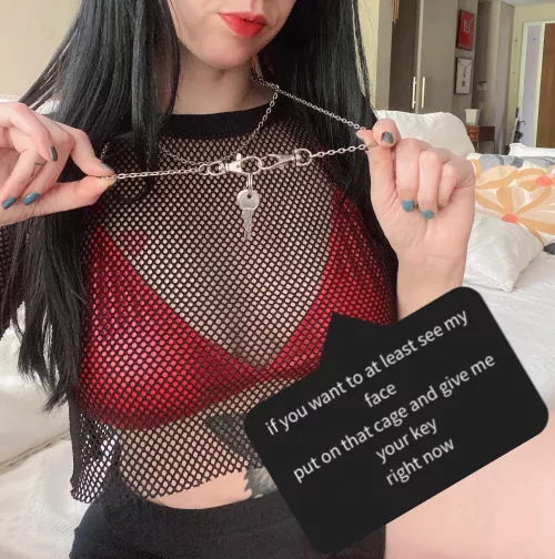 if you want to see my face you should give me your key lil one by nyumiaWwW