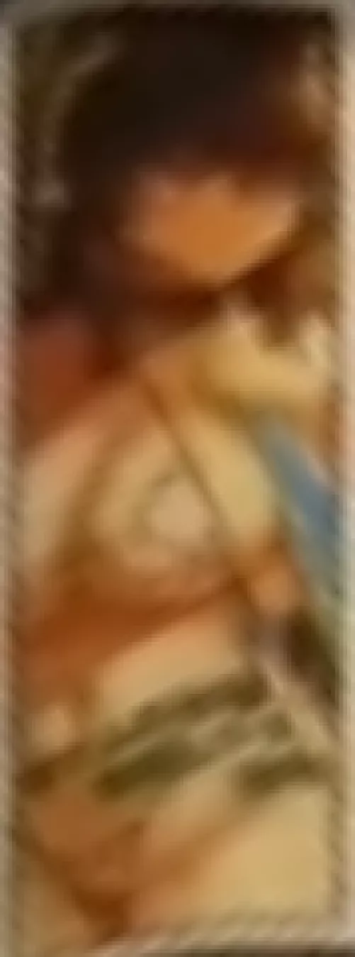 LF Color Source Red Hair, White Bikini, Horns, Looking to the right by Heusan