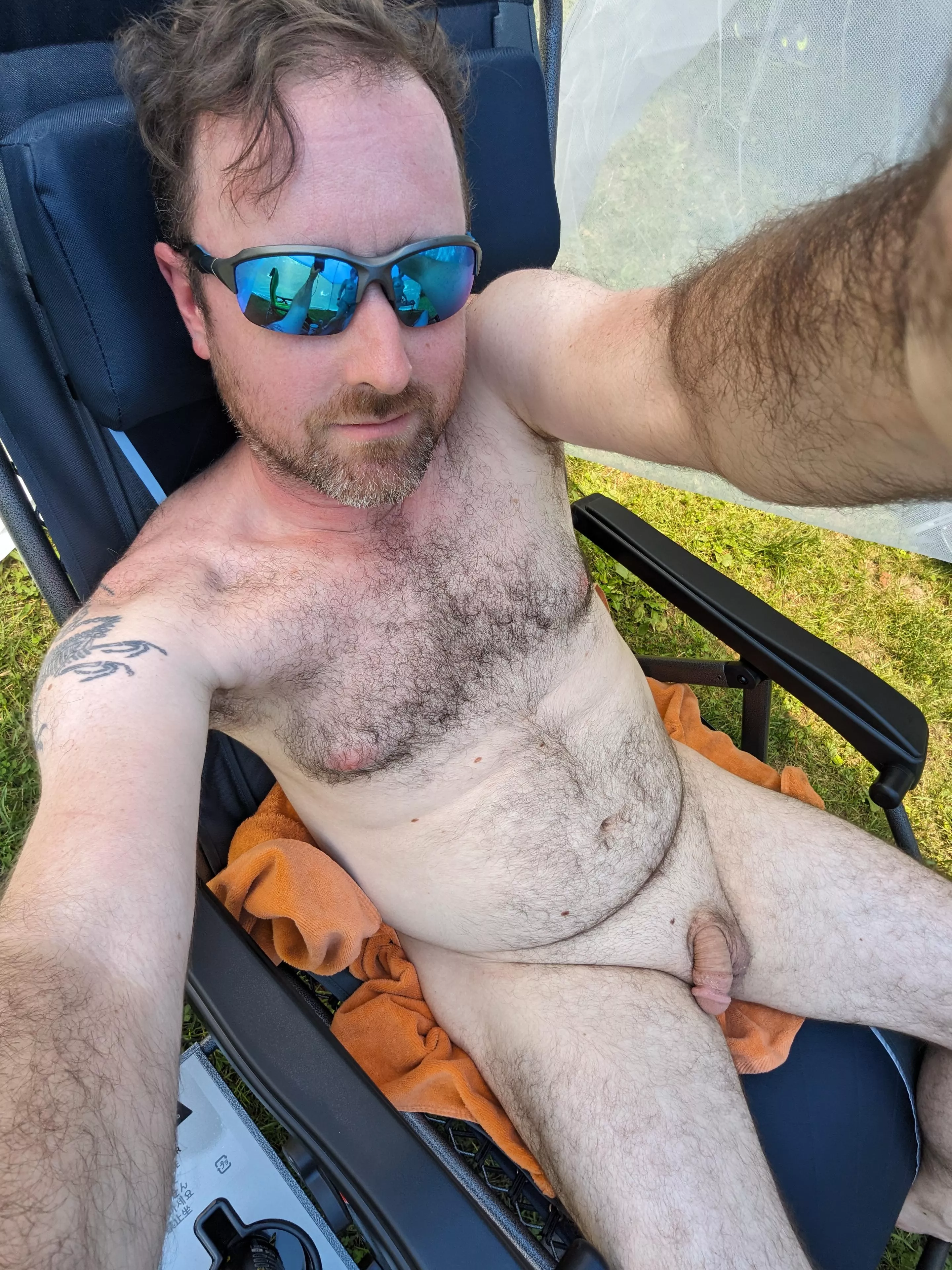Outside naked days are my favorite days 😎 posted by JeffOnReddit128