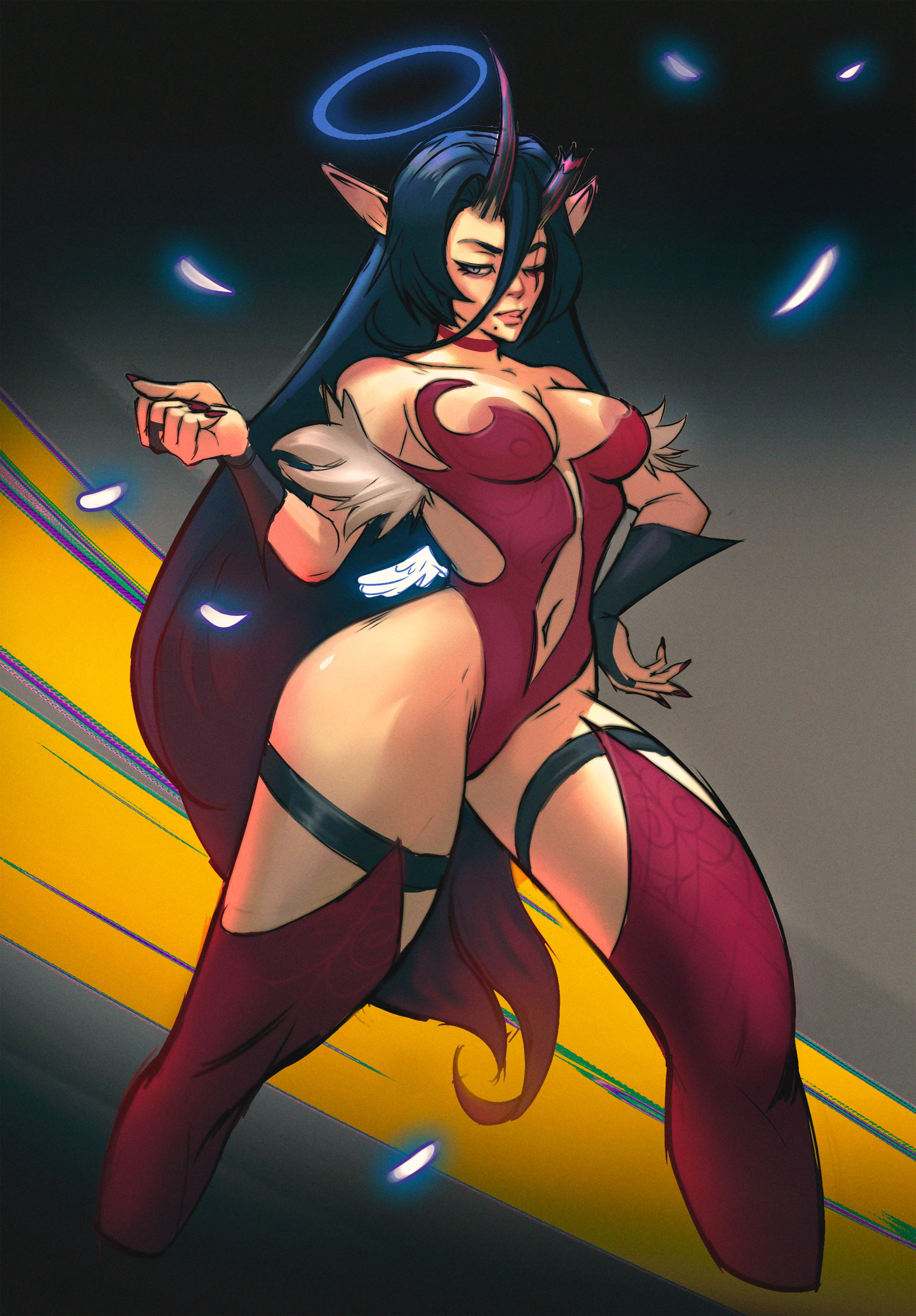 Succubus angel by me (Marmoonart) posted by Marmoonart