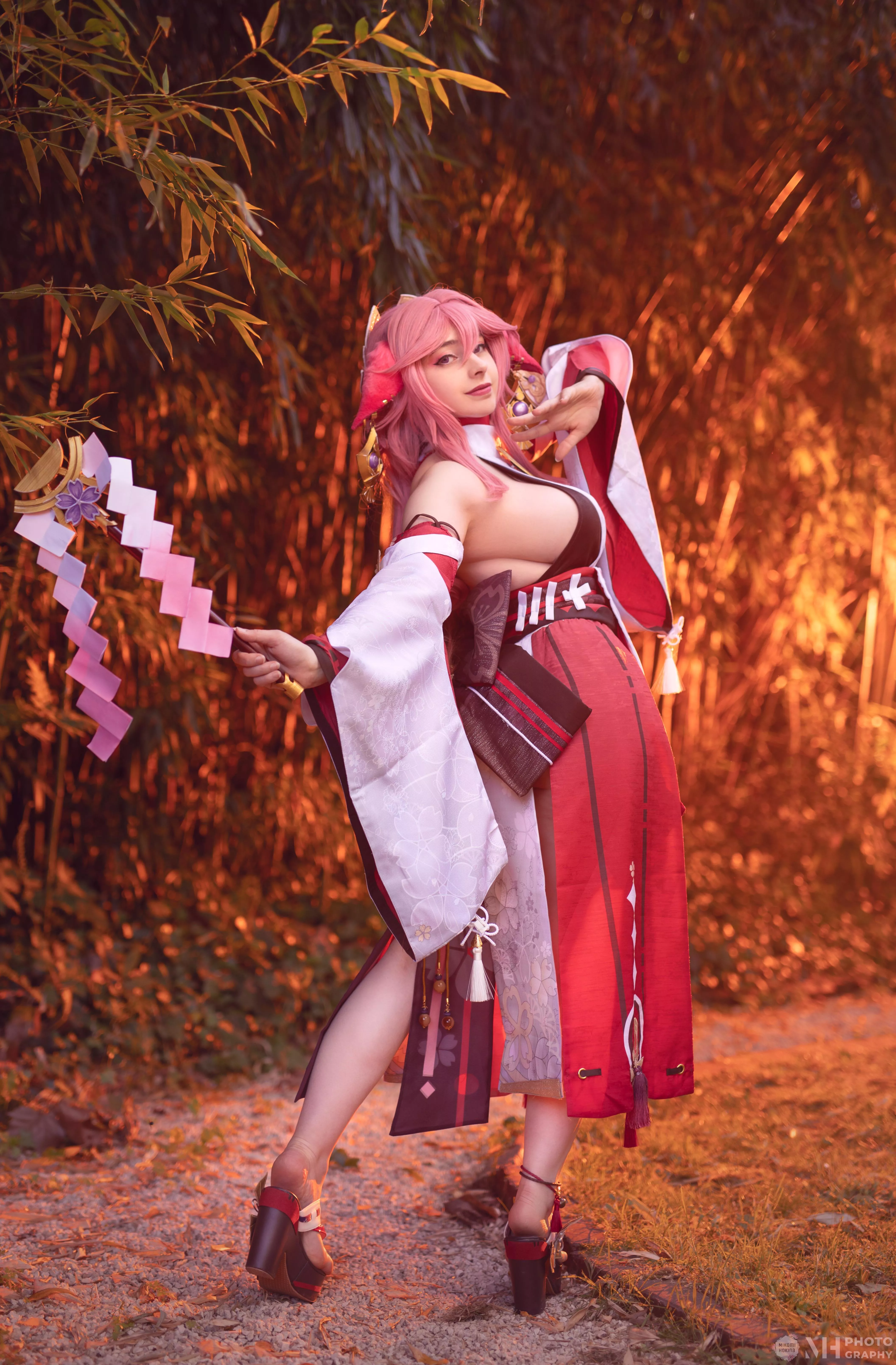 Yae Miko(Genshin Impact ) by Mikomi Hokina posted by gabanviii