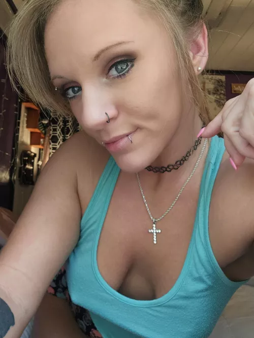 A little peek down my blouse by NyxRyder