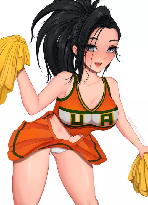 Cheerleader Momo (BlushedPixie) by blushedpixie
