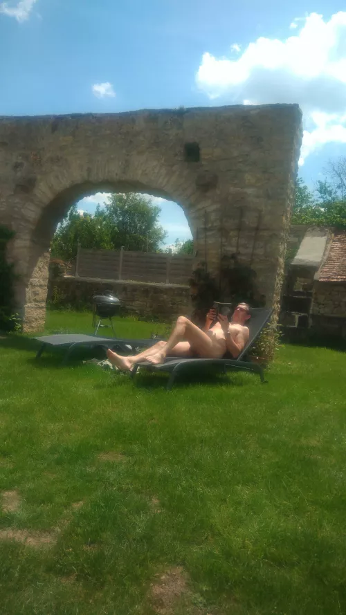 Enjoying sun by jackselere