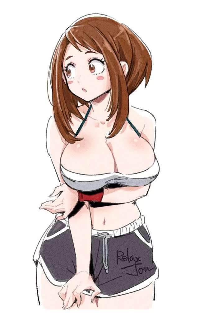 Fashionable Ochako (RelaxJon) posted by MillionHypotheses