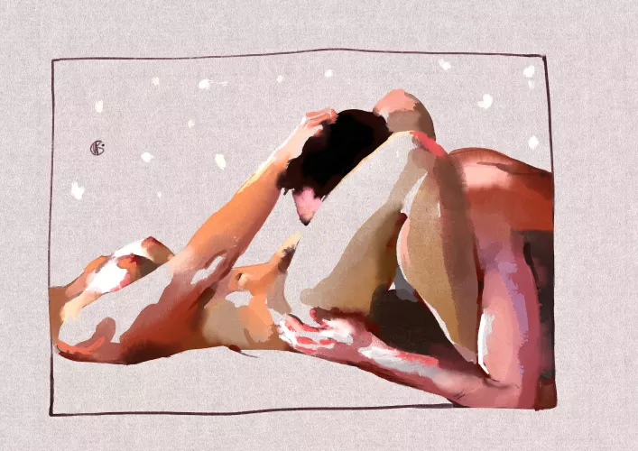 Friend zone by valeria_ko_art