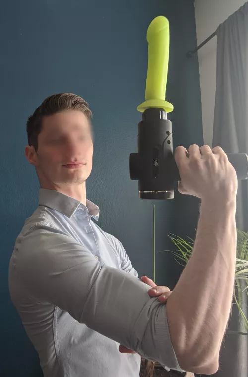 I need to invest in a real vibrator, but for now... 😅 by Apprehensive-Job2283