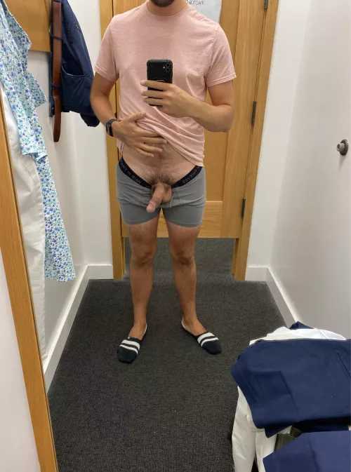 Join me in the fitting room to help with my softie (31). by djm2991