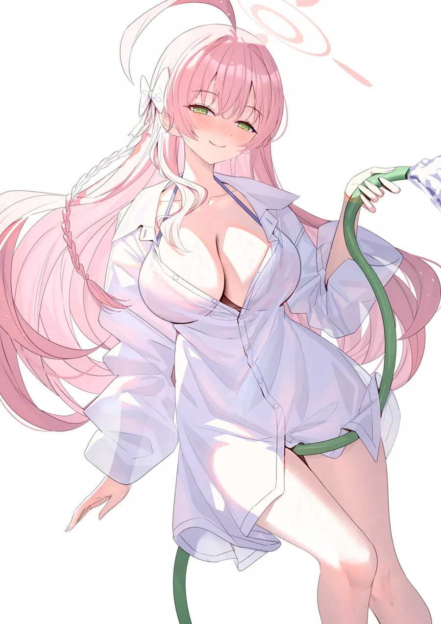 Large Oppai HANAKO [Blue Archive] posted by also_ashu