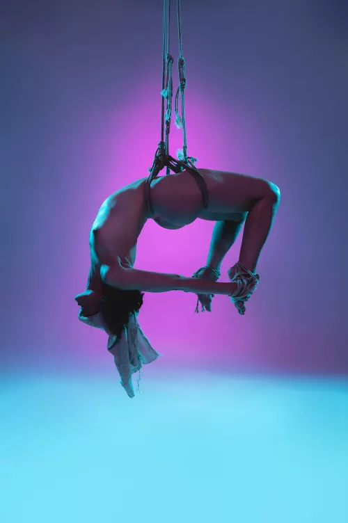 Lyly is a pastel ornament - rope and photo by me (The Dark Arts) by CrushedVelvetX