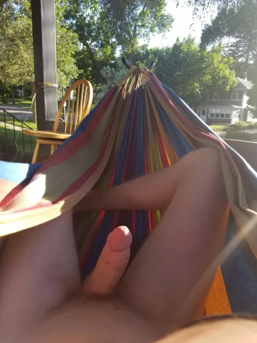 My friend's hammock by ilovecontrol
