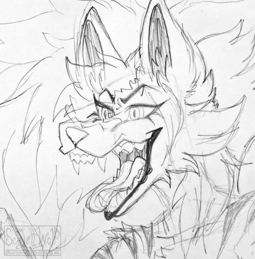 She’s dangerous 🩸🐺 (@ScarlettWolf24) by scarlettwolf24