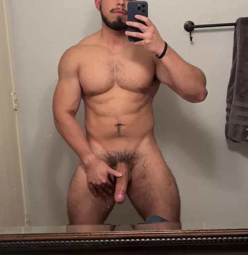 Thick thighs, thick dick by ThunderD420