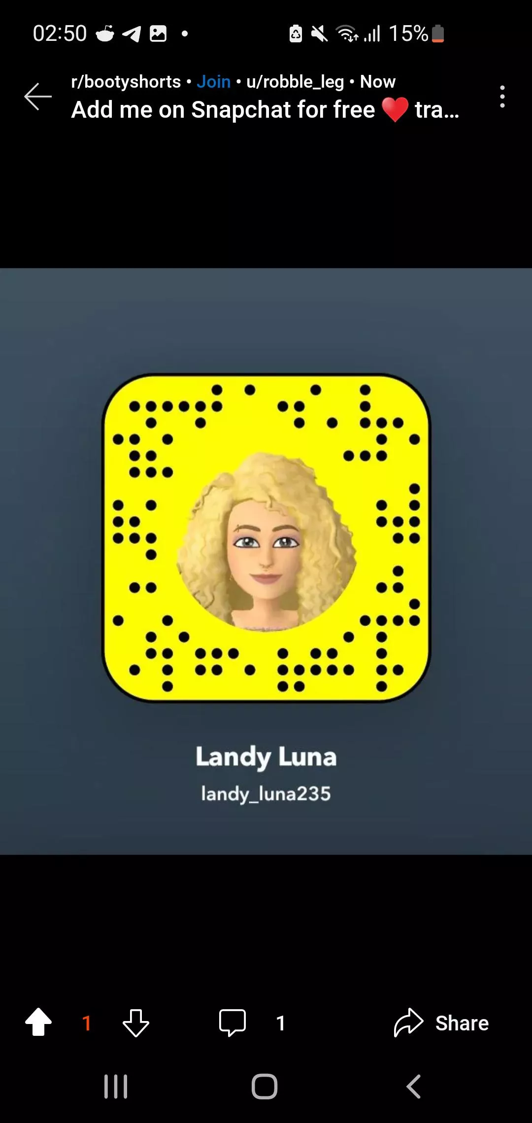 Add me on Snapchat for free ♥️ trade nude and free😙 fun video #horny #nsfw #porn #sex #masturbating🍑🍌 #fingering #onlyfans #cum #sexting #dmme #buyingcontent #nudes #lesbian #nude #squirting #wet #pussy posted by robble_leg