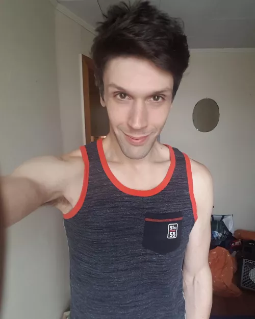 Candid tank top pic from 2019 by shuttlecocks