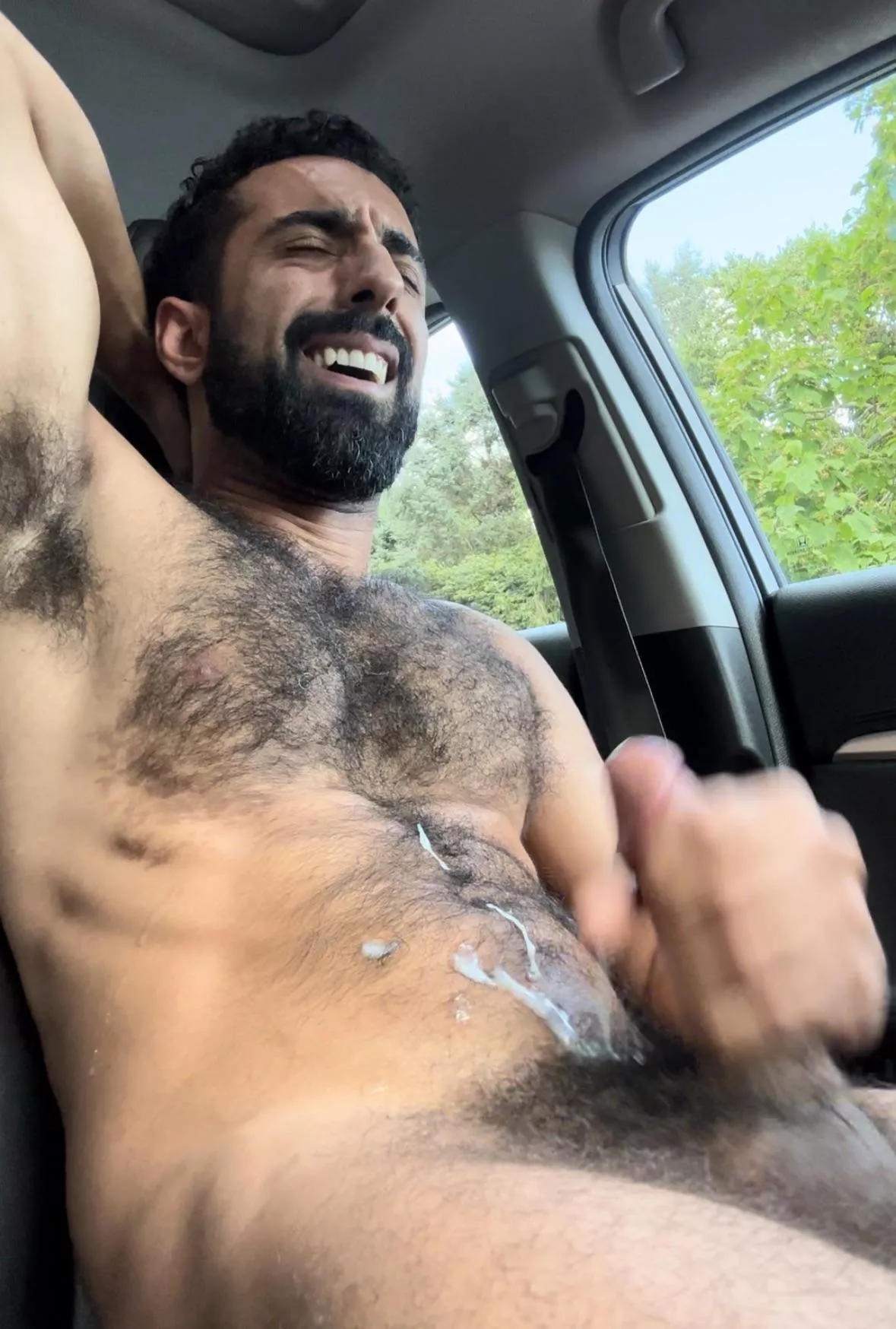 I had to pull over. My balls were too full.🤤💦💦💦 posted by AliGotBack