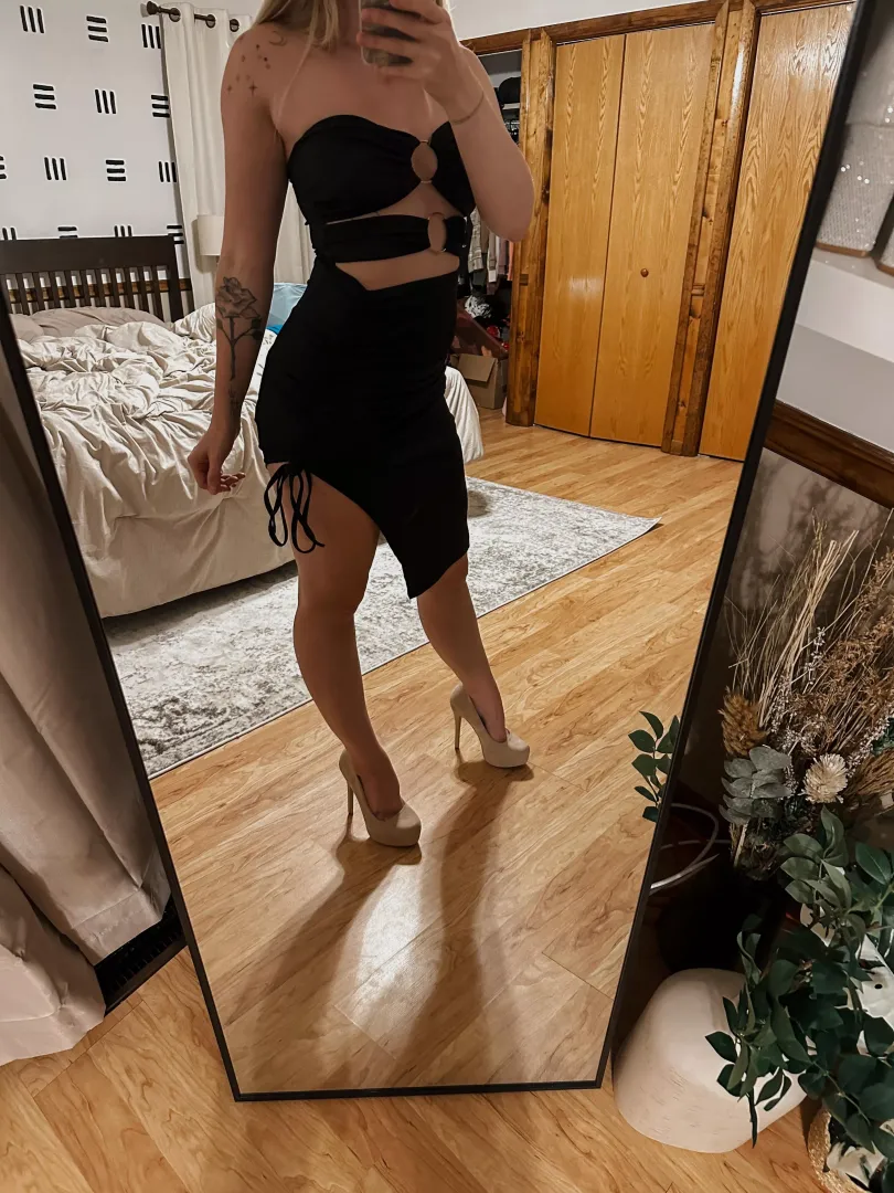 Now why would I be wearing panties under this dress … [f] by chloeeelisexoo