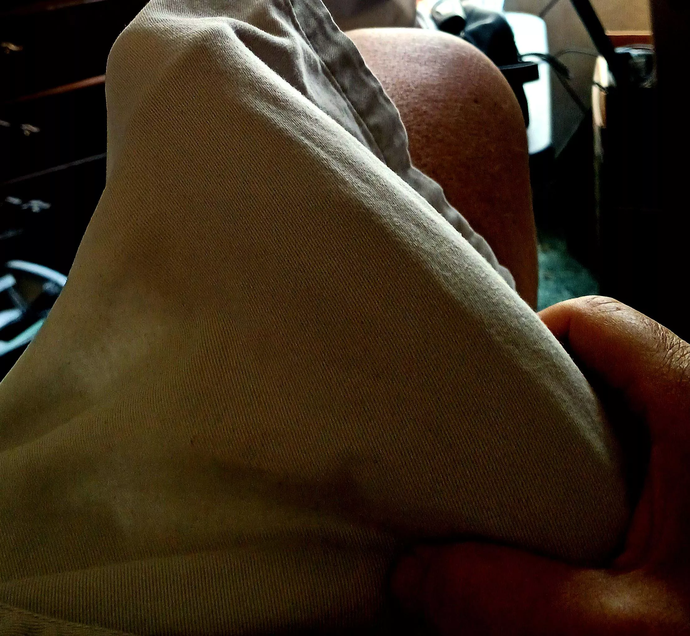 these shorts show it well. posted by indianamale7