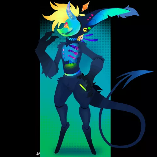 This is another of my Prizimix OCs, his name is Twisted Bass. He's actually Zero's Brother. [Guts warning: he has a see-through chest] The Prizimix Species belongs to me. by Zero-The-Prizimix