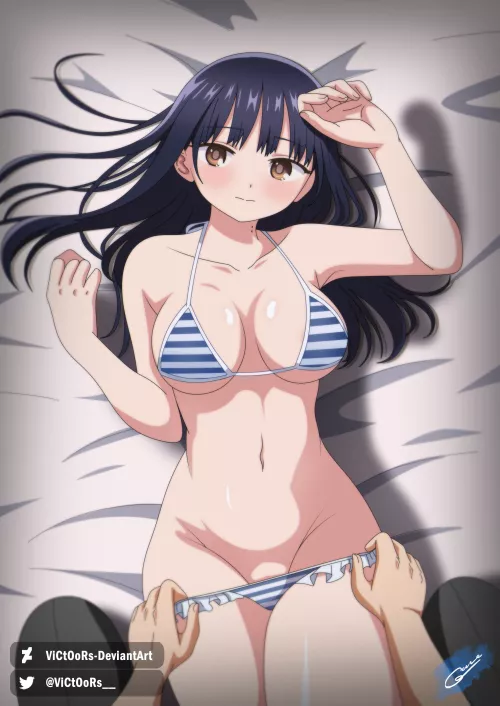 Undressing Anna Yamada (The Dangers In My Heart) by Csxc