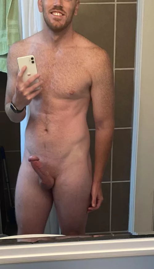 Want to cum over and watch some porn on my flat screen mirror? 😏 by Objective_Ninja_3661