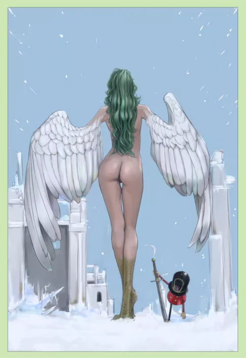 Beautiful Harpy Backside by epicgirlwithpp