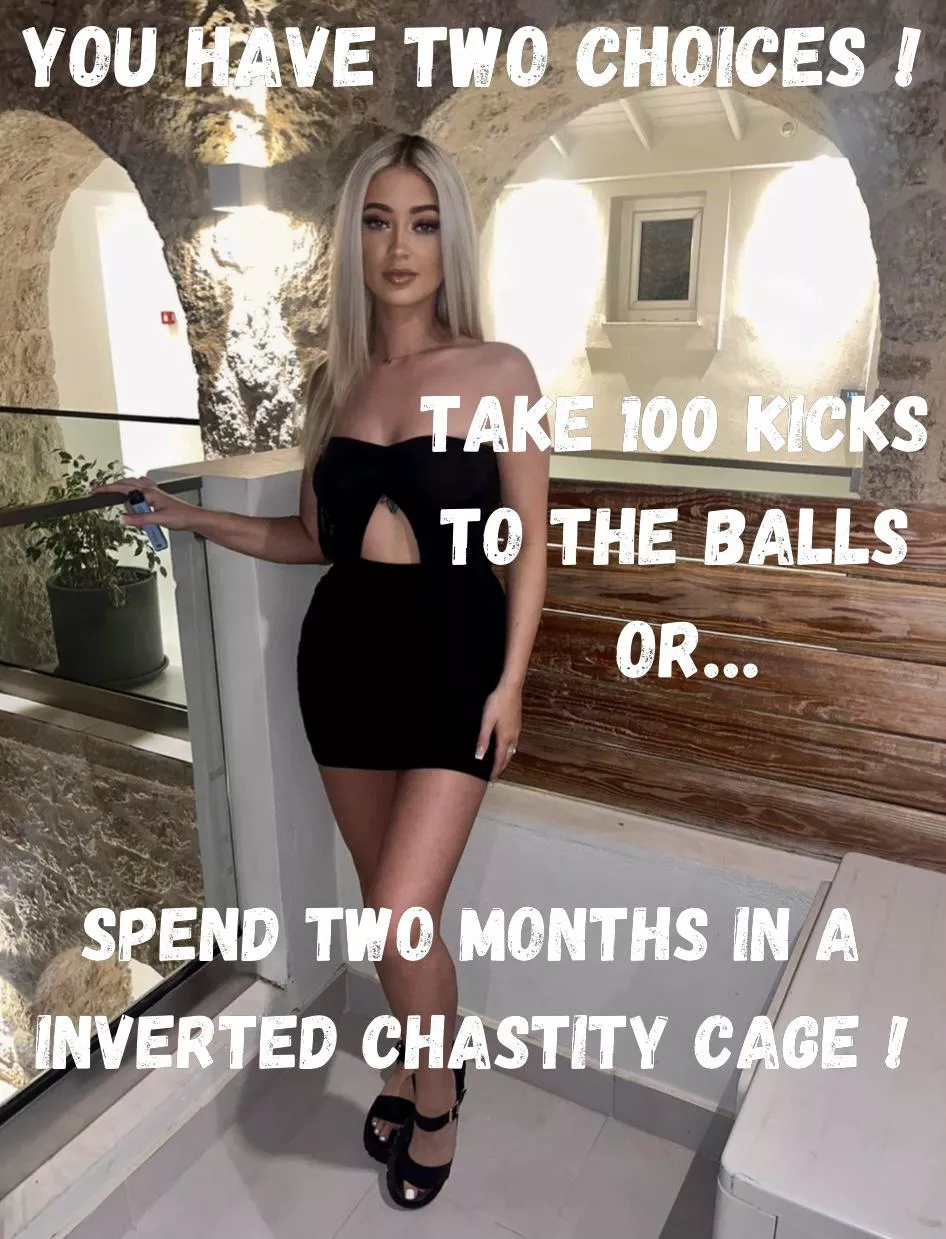 Hurry up and choose loser or its both ! [F19] posted by GoddessLayla69