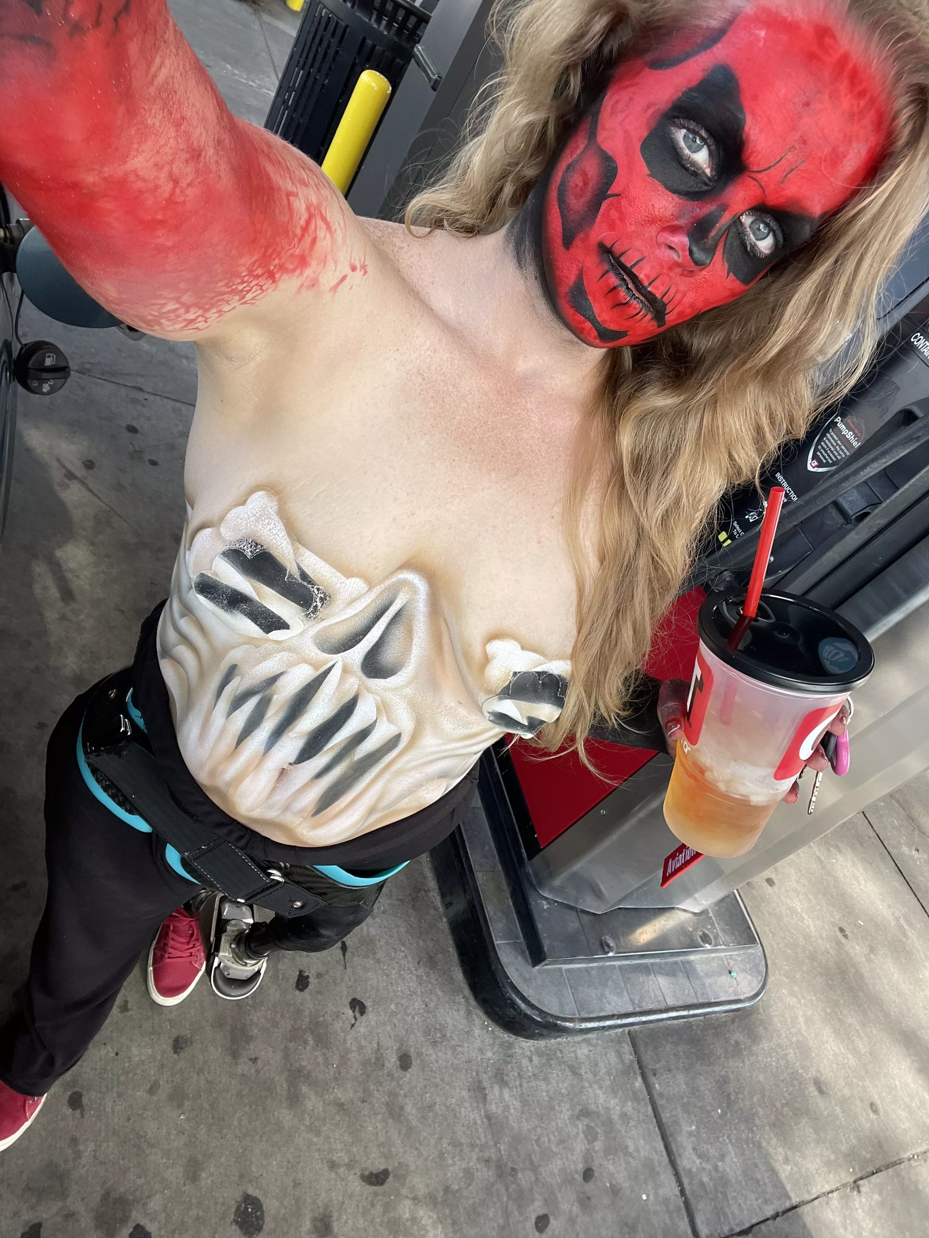 Sexy scary milf, yes please posted by Amputeelove