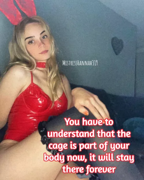 The New Normal is caged 😈 🔒 by MistressHannah319