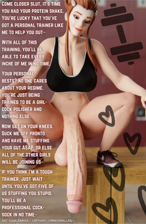 Training every hole of yours~ [Futanari] [POV] [Dubcon] [Overwatch] by MarcieMallard