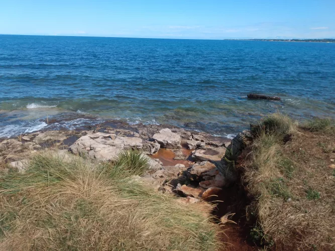 Beach in Croatia right after rain by Cultural-Unit5082