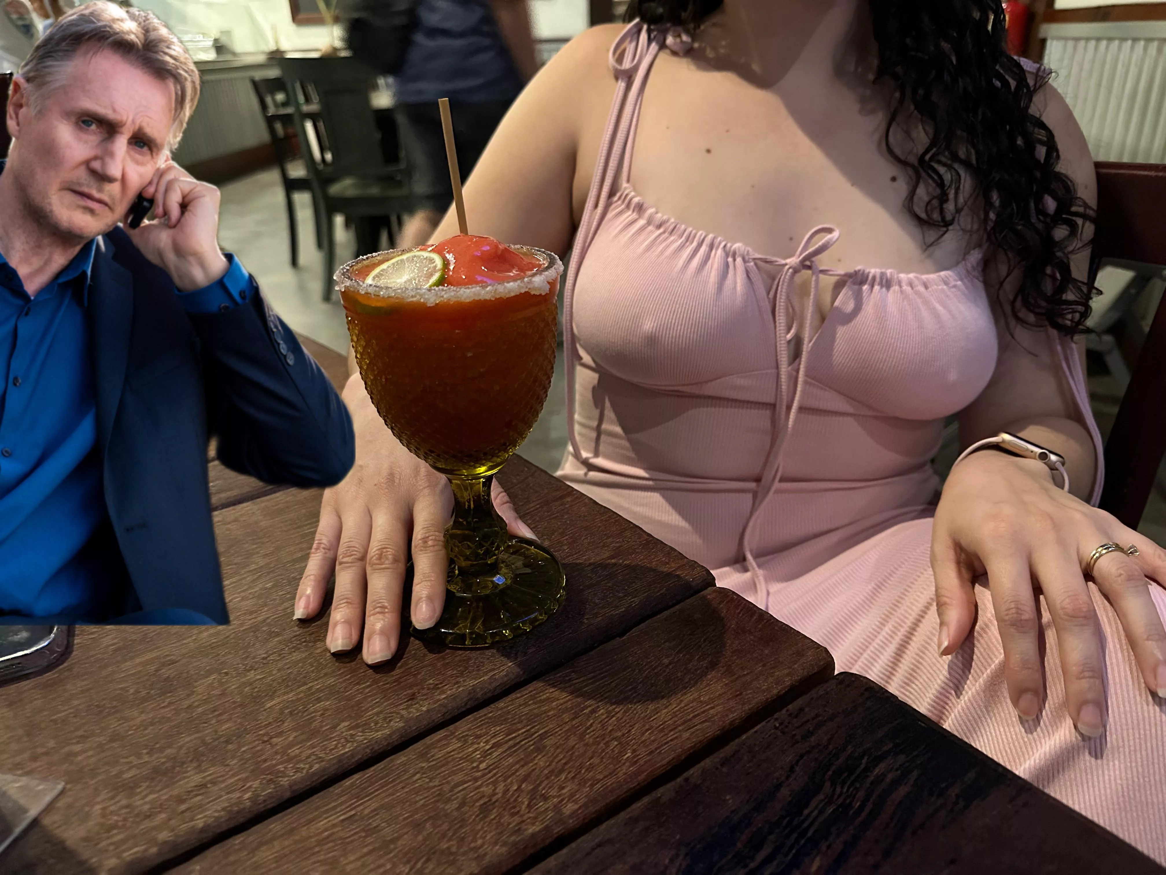 Dinner with Liam posted by aCoupleOfStories