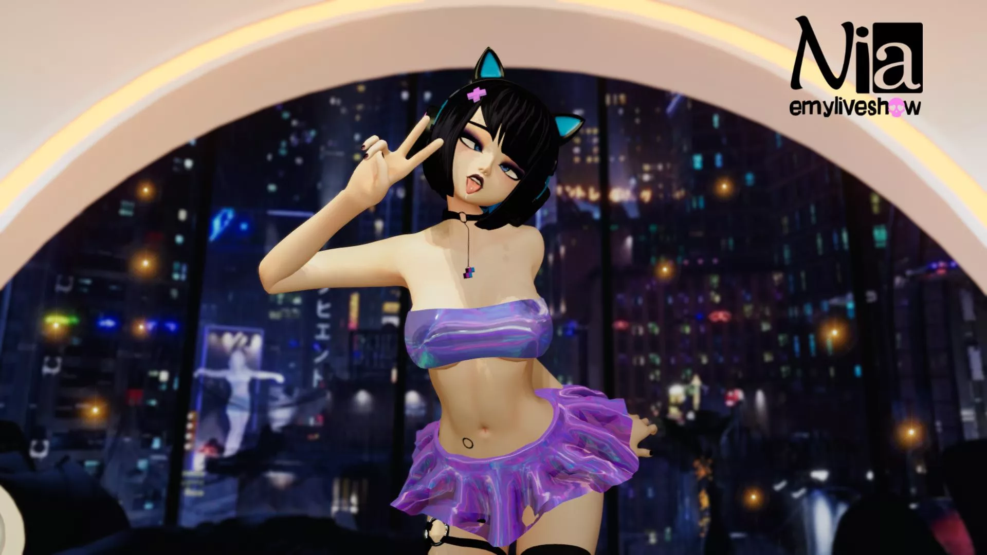 Fuck me cyberpunk style 👾 https://chaturbate.com/emyliveshow posted by EmyLiveShow