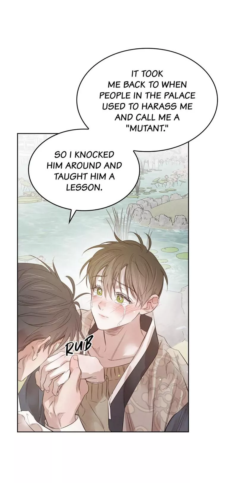 It should be illegal to look this pretty while crying [Whispers Through the Willows] posted by SwordsOfSanghelios