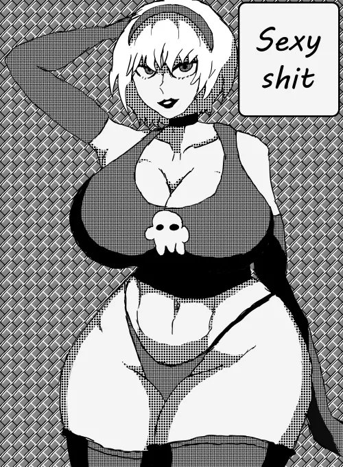 First time trying to draw something in actual manga style. Somehow ended like this. Looks kinda neat, IMO by RimlandicMilitiaman