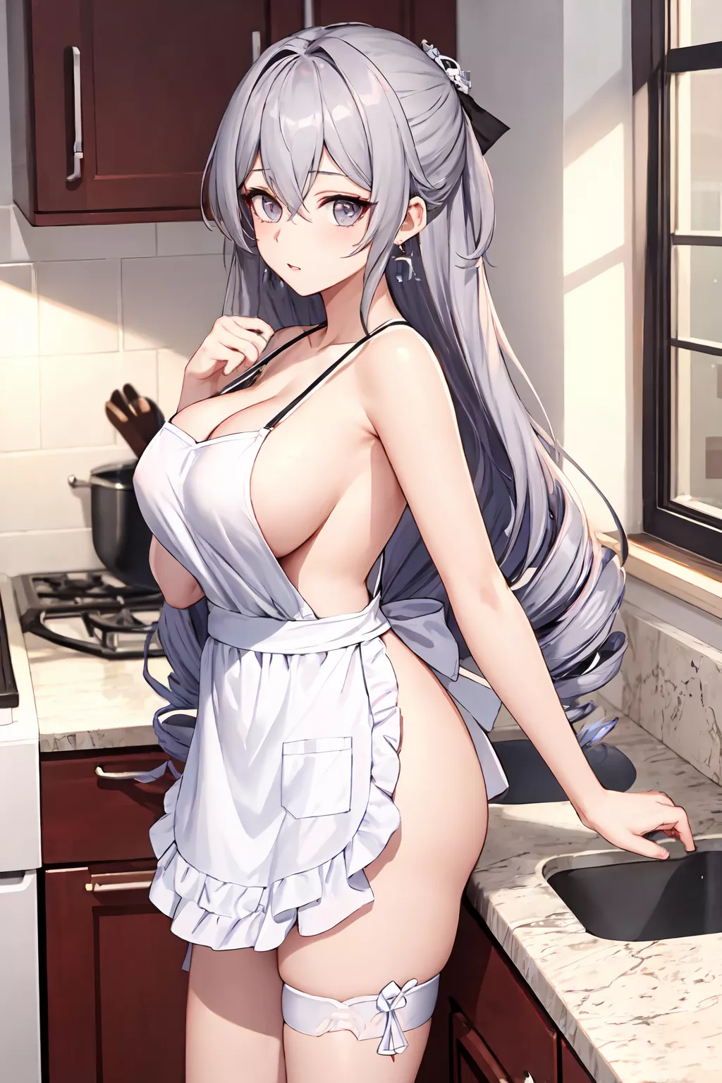 Naked Apron Bronya posted by CheetahSperm18