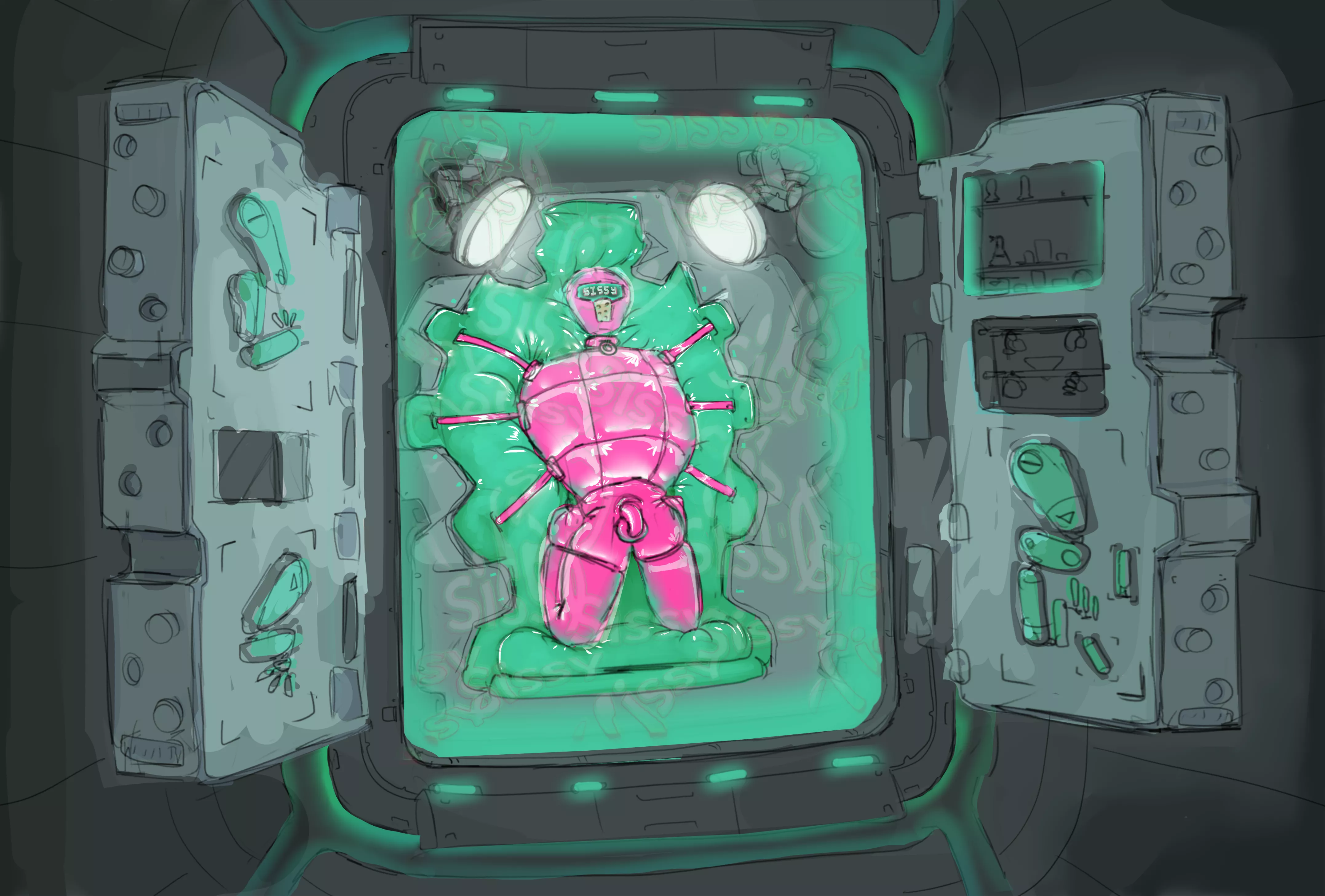 The Sissyphean Chamber [OC] posted by RubberCladNomad