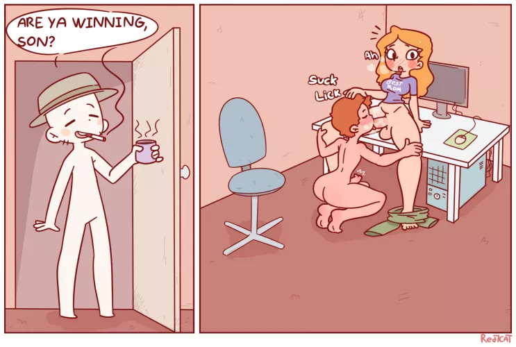 This is definitely a win (Red7Cat) by SpiritTrue49