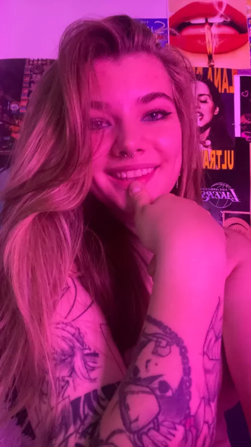 you'd hang out with a cute punk like me, wouldn't you by Ok_Diver9476