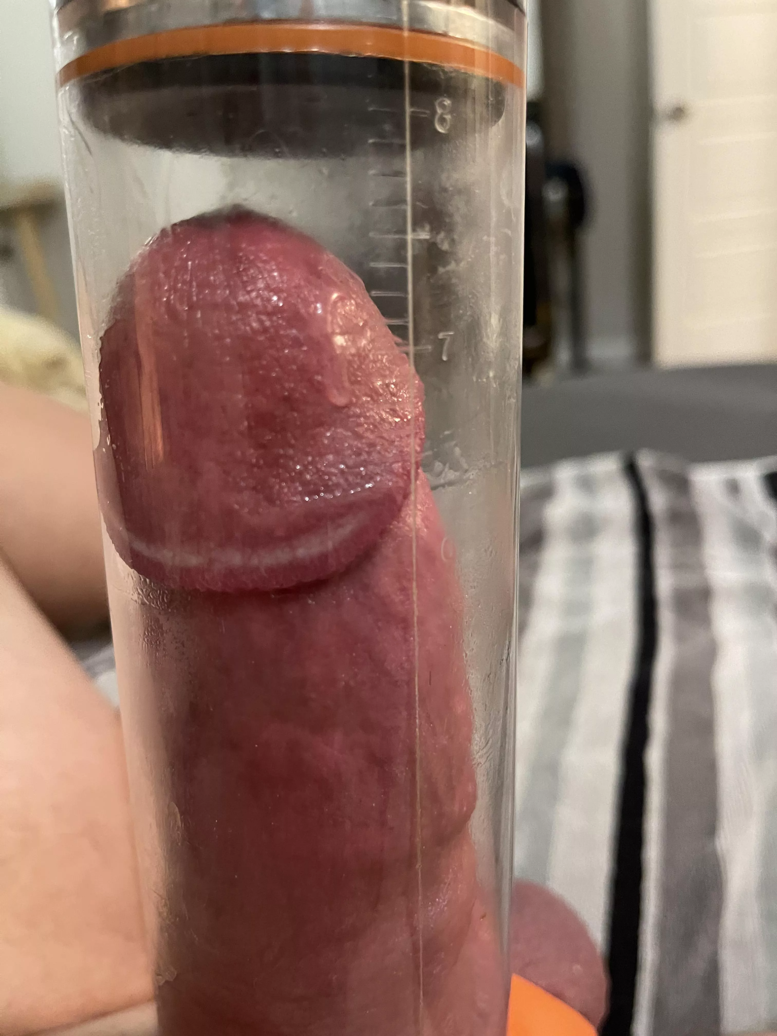 [42] I love watching my cock edge closer to 8” :) posted by lookitsabaddecision