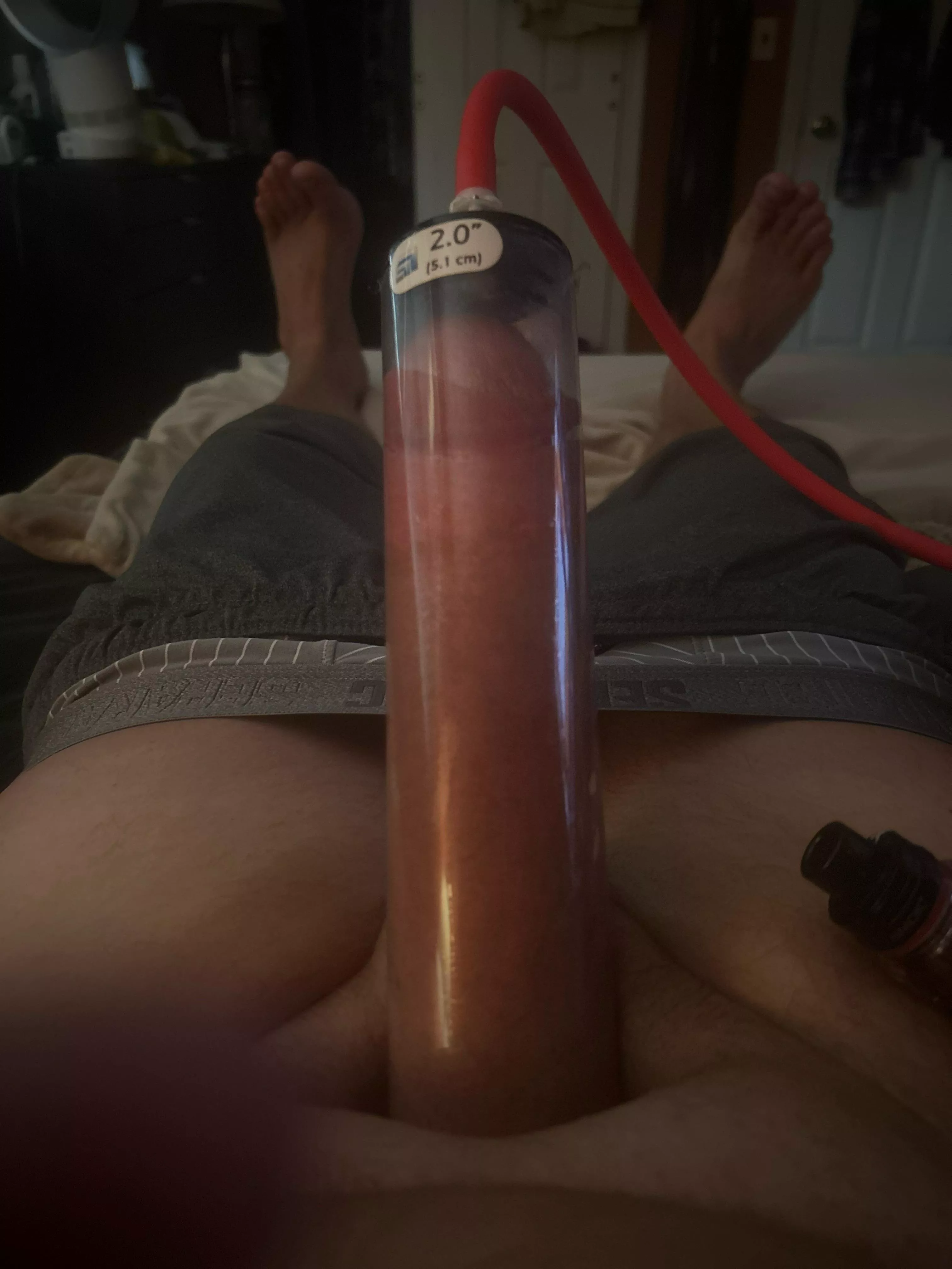 Almost to the top of the 2x9 posted by njversmale