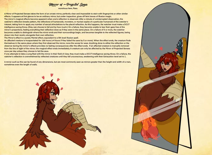 Drew my Harpy Bard enjoying the effects of a magical artifact! by AncestralAltAccount