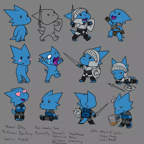 Going to be making a comic featuring this lil' guy. I've got the first chapter scripted, and am currently putting it all into a storyboard. I have experience with long term comics, but this is the one I'm dumping all my passion into. by Radasus_Nailo