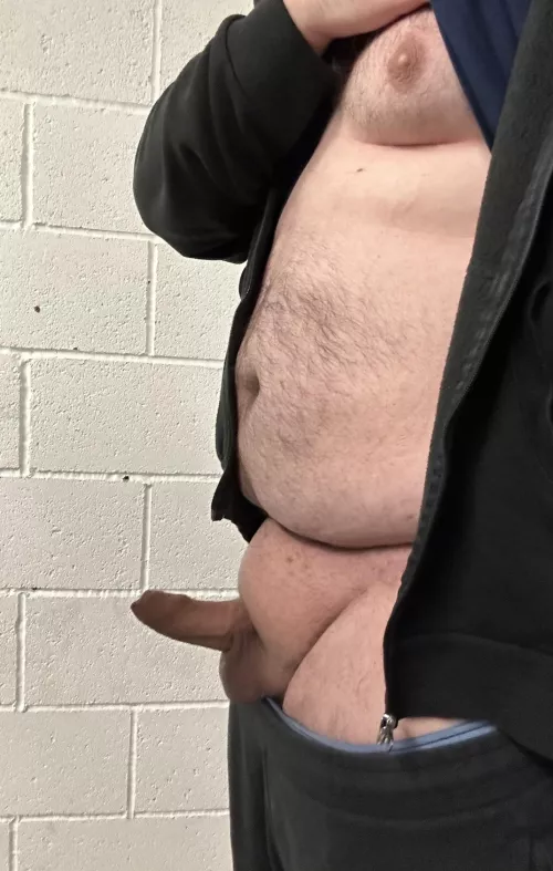 Had to sneak away in work to take this, the risk turns me on 🤣 by Like2ShowOffSmallD