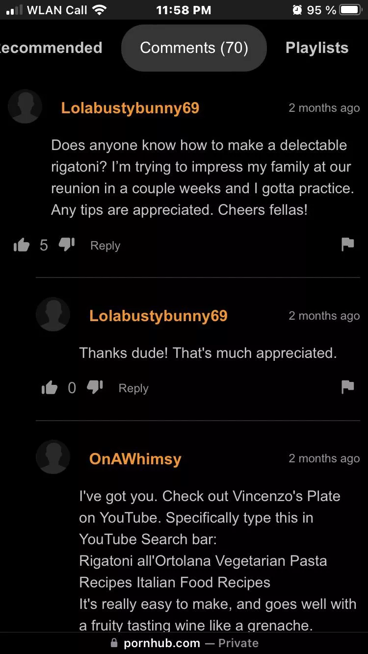 Hmmm pasta posted by jasperdot