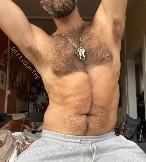 I embrace my hairy body now, haven’t trimmed at all for over a decade by DirtyDomTop