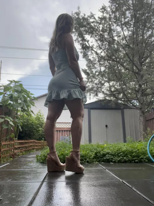 Nothing better then a sundress in the rain by deedeebabii