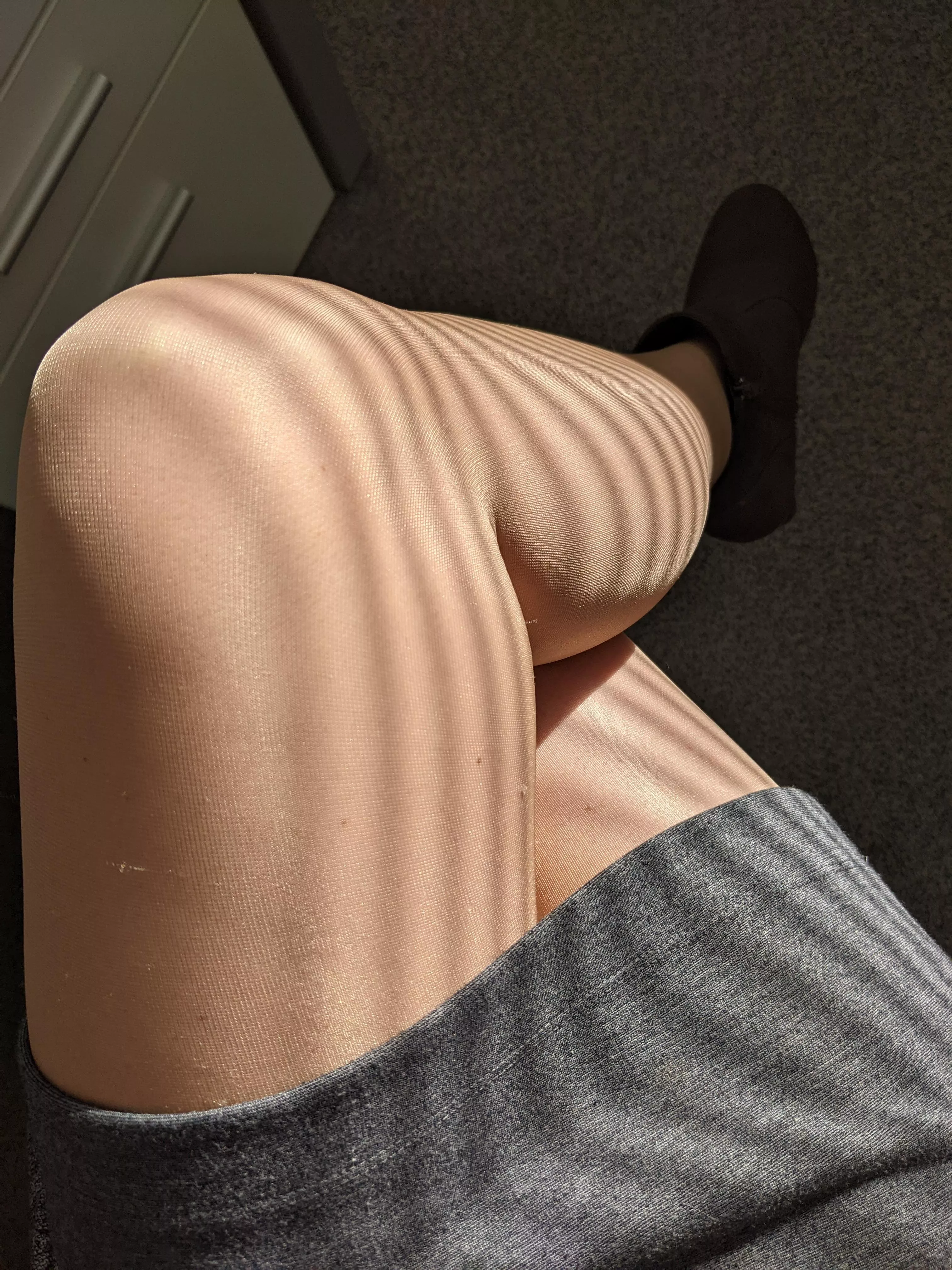 Sunny stripes through the office window posted by lonely_chameleon_